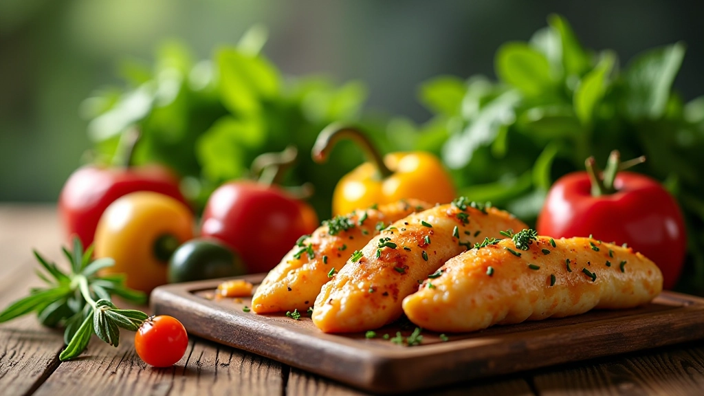 Ingredientes frescos para receita de Páscoa portuguesa, ervas aromáticas e vegetais sazonais em mesa de madeira